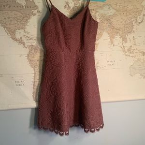 New with Tags Alter’d State Mauve Lace Dress
